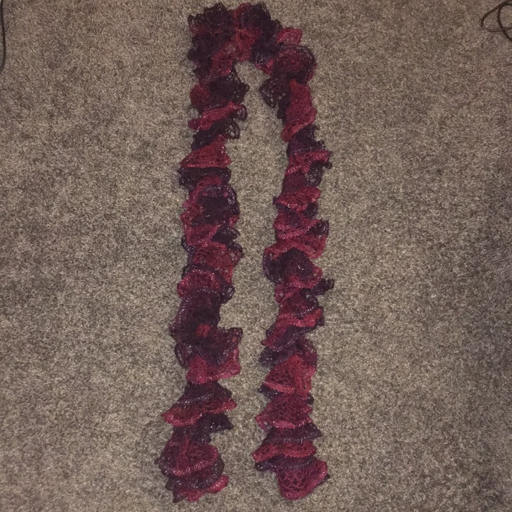 Long knit scarf